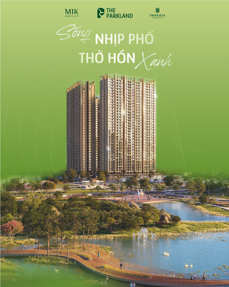 phối cảnh phân khu the parkland