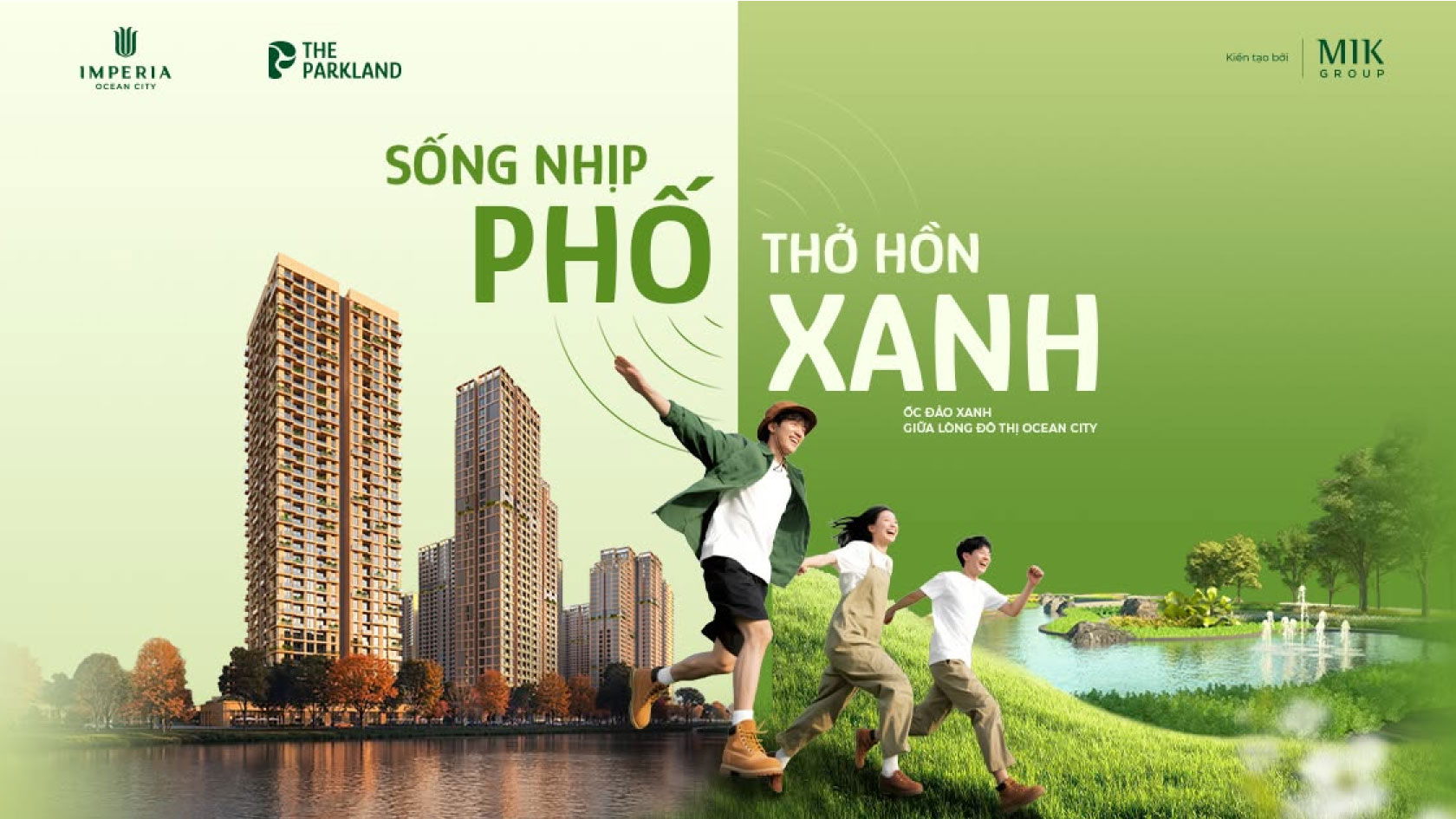 phối cảnh phân khu the parkland