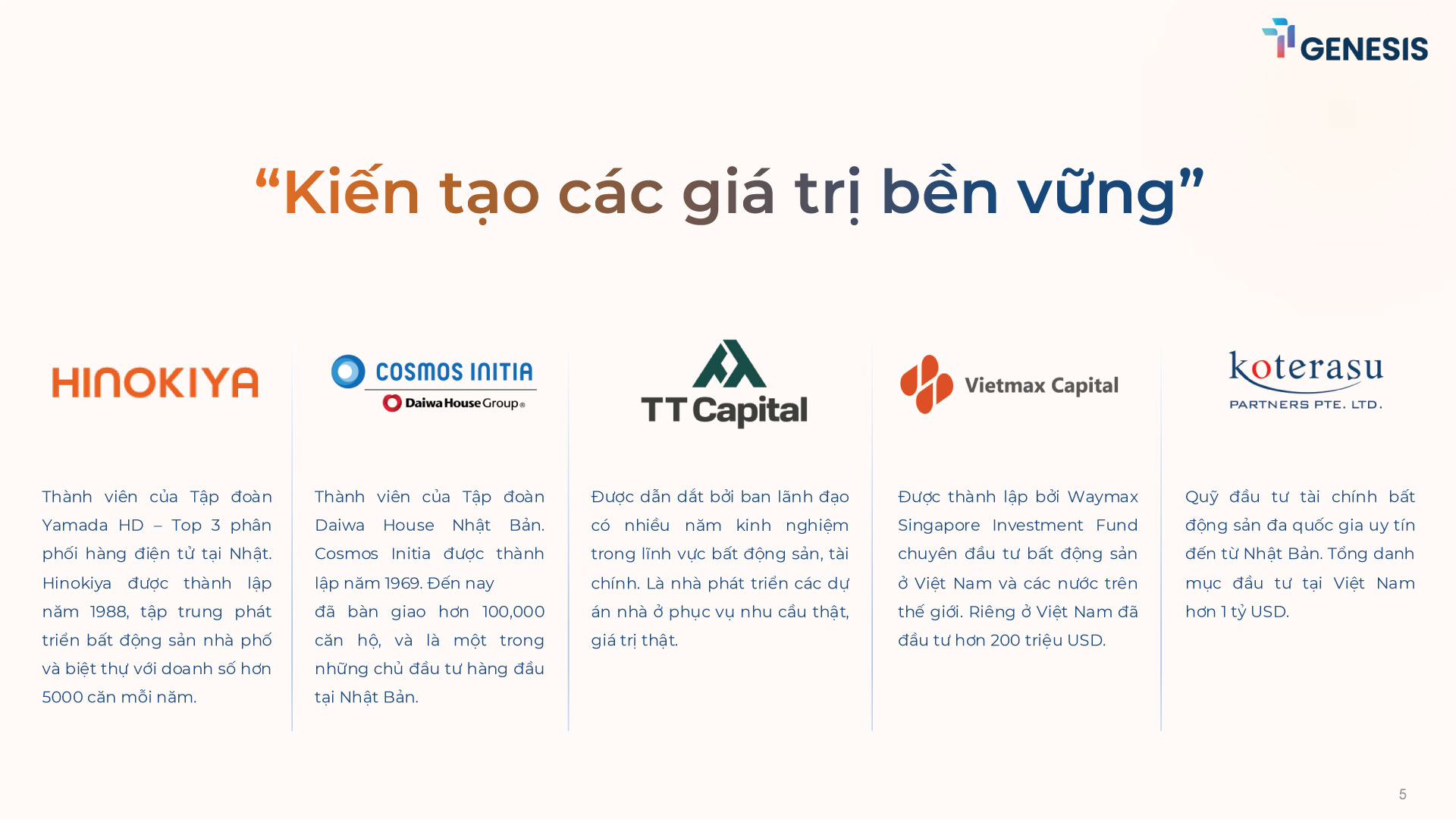 Giải Mã "Hệ Sinh Thái" Khổng Lồ Đằng Sau Liên Doanh TT Genesis
