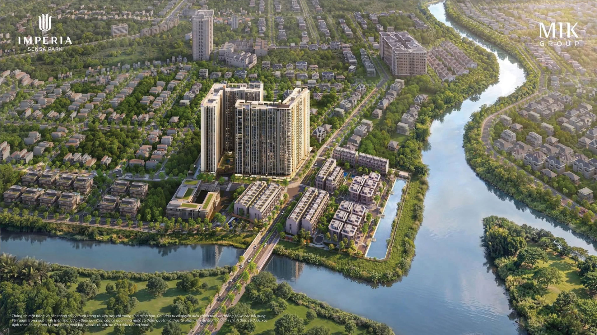 Phối cảnh dựa án Imperia Sensa Park