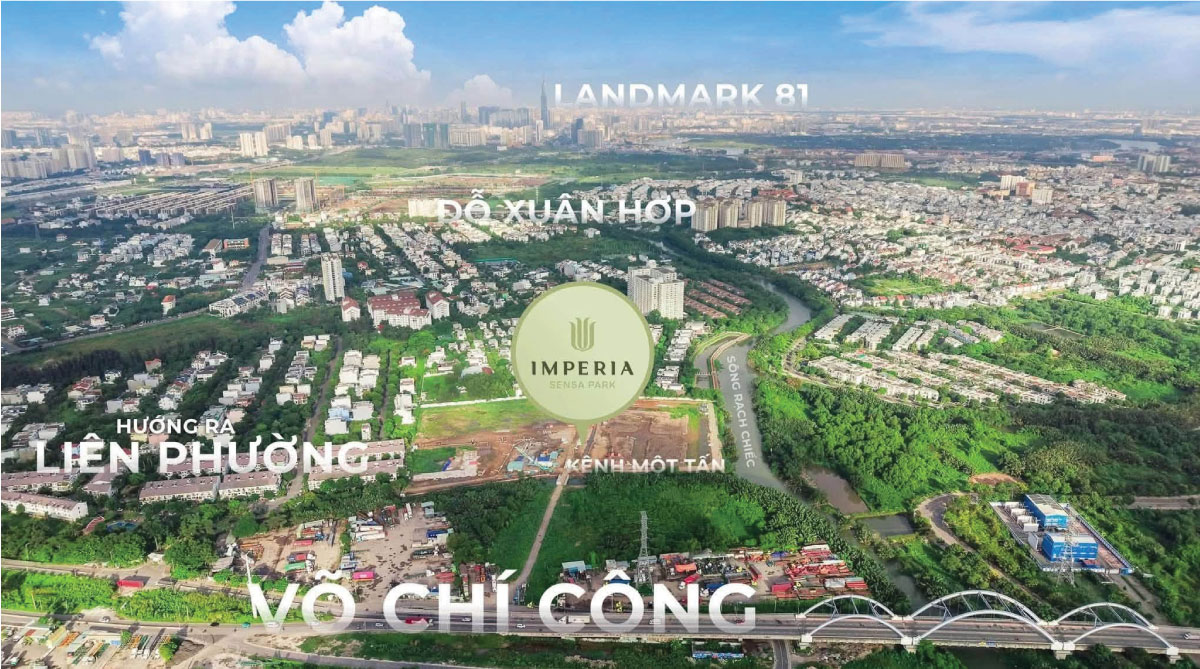 Toạ độ vàng của dự án Imperia Sensa Park